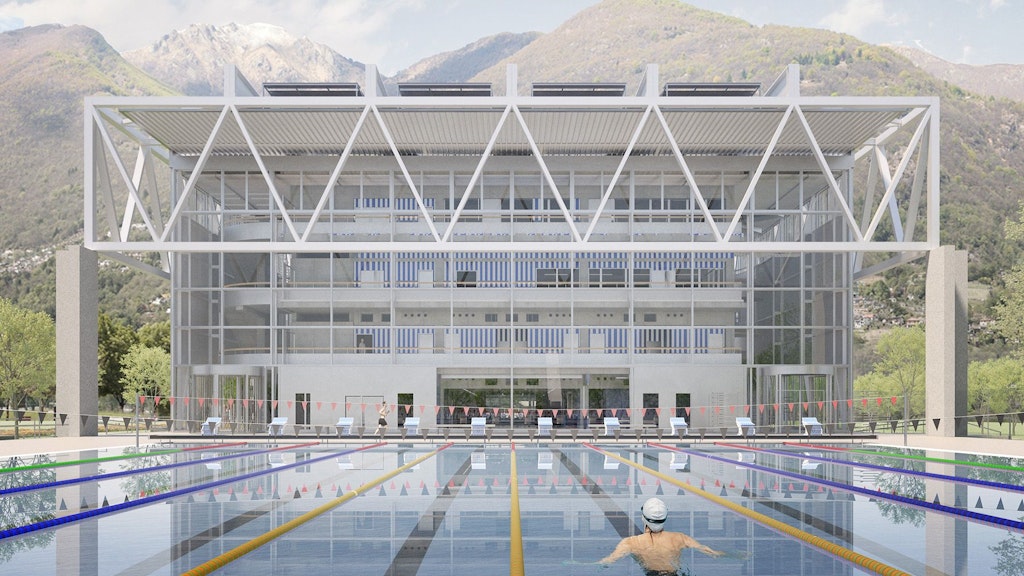 Tenero, visualisation des nouvelles installations extérieures