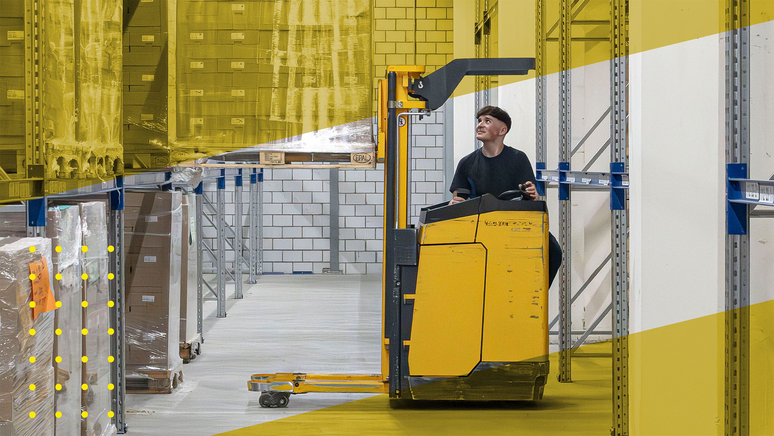 Ein Lernender im Einsatz