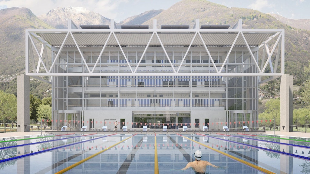 Tenero, visualisation des nouvelles installations extérieures